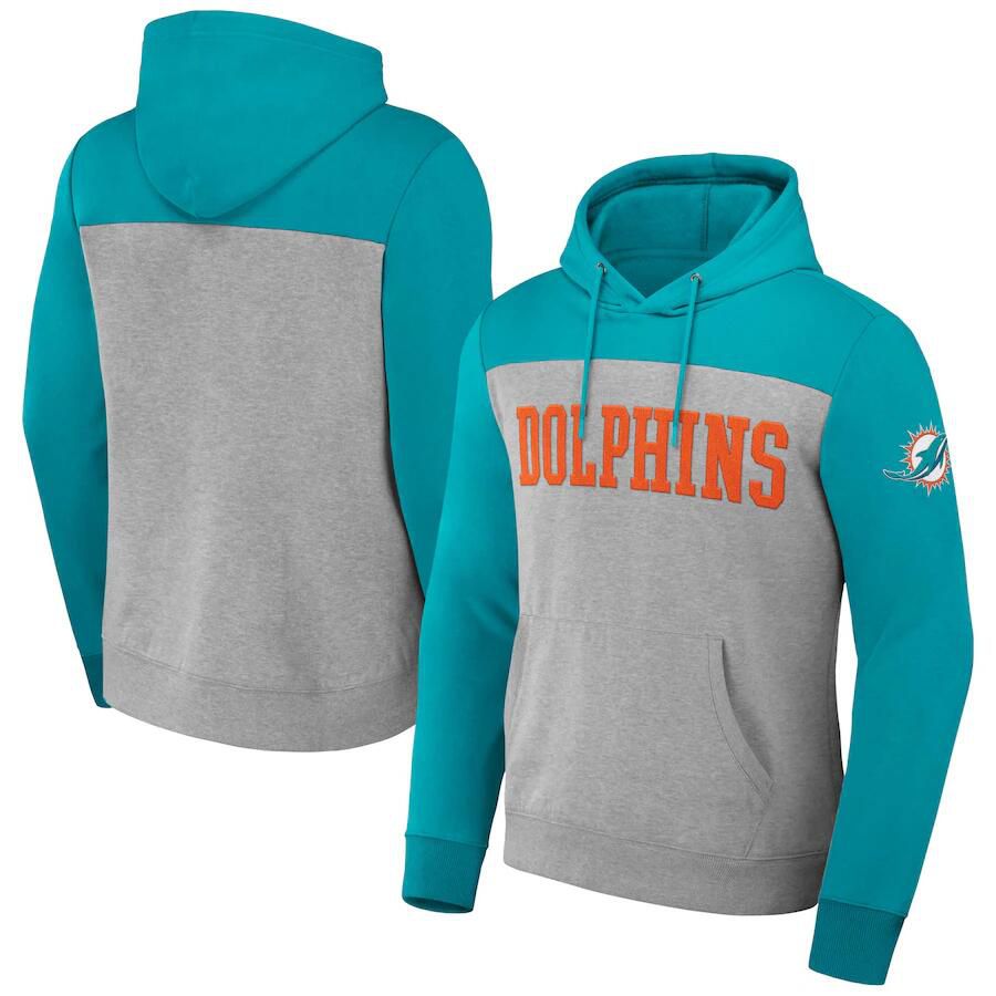 Men 2023 NFL Miami Dolphins green Sweatshirt style 3